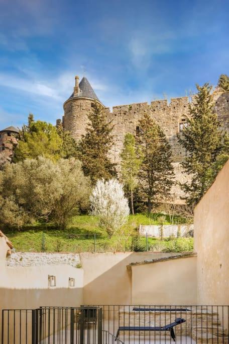 Longue Vie A La Reine - Piscine - Chateau การ์กาซอน ภายนอก รูปภาพ