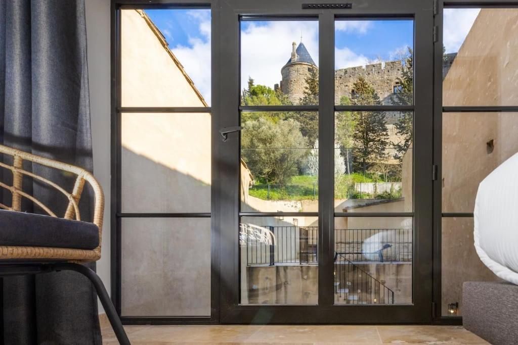 Longue Vie A La Reine - Piscine - Chateau การ์กาซอน ภายนอก รูปภาพ